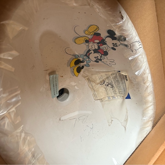 Disney Mickey and Minnie Mouse Bathroom Sink - Picture 1 of 3
